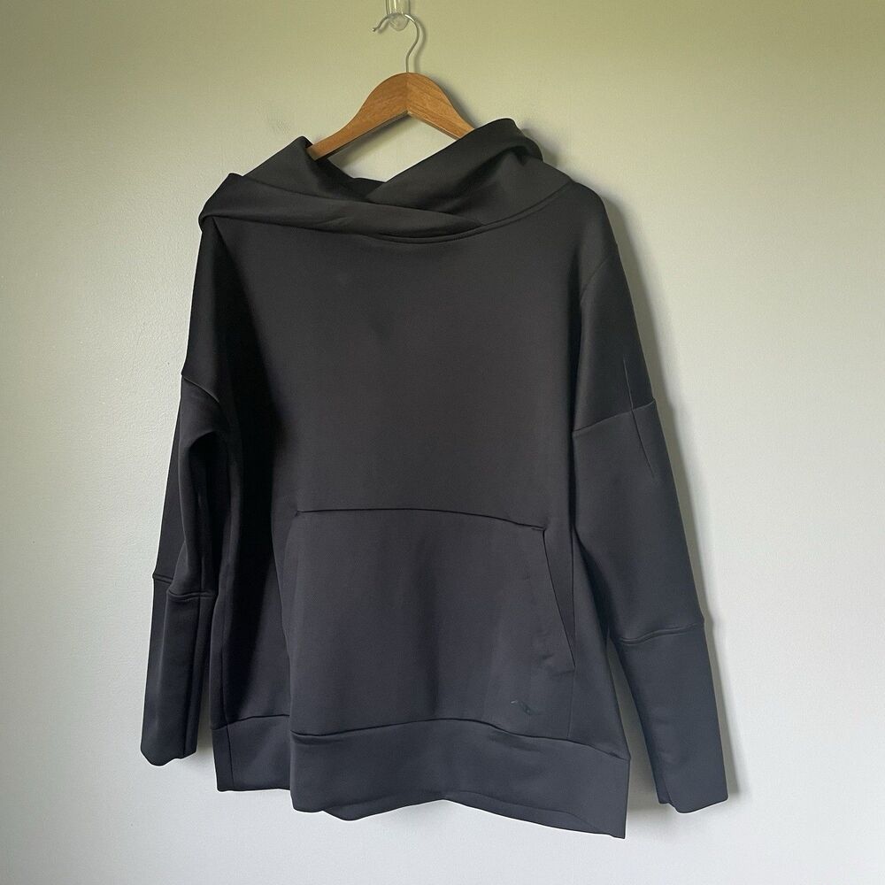 Saucony Sweatshirt Hoodie Athletic Performance Comfort Black Men's Size Large